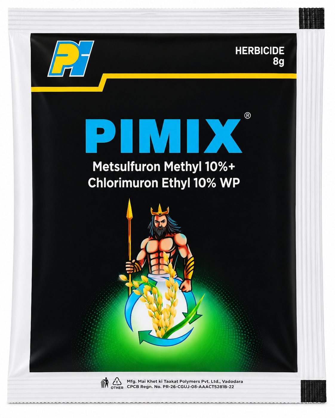 PIMIX    Metsulfuron Methyl 10%+ Chlorimuron Ethyl 10% WP